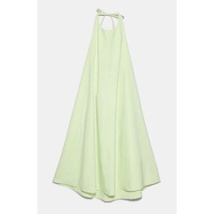 NWT Zara Maxi Halter Dress